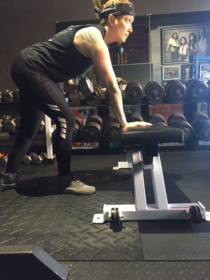 Featured Move: How to Perform a Reverse Split Stance Bent Over Row